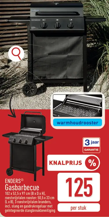 Promotie: Gasbarbecue