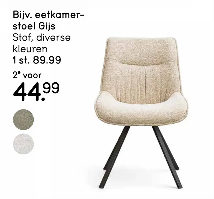 Aanbieding: eetkamerstoel Gijs