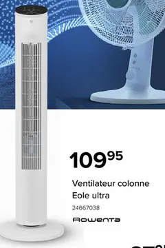 Offre: Ventilateur colonne Eole ultra