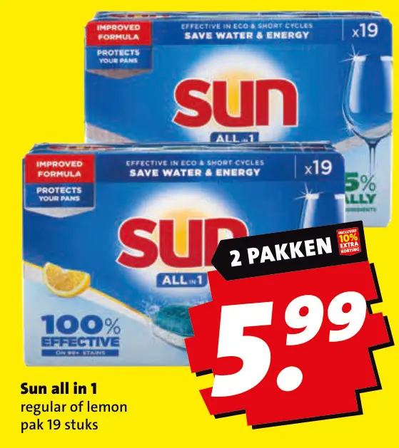 Aanbieding: All in 1 vaatwastabs