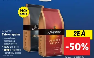 Offre: Café en grains