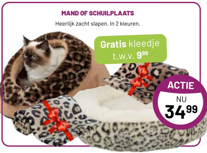 Aanbieding: Mand of schuilplaats