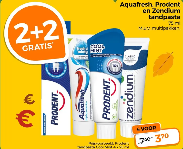 Aanbieding: Tandpasta