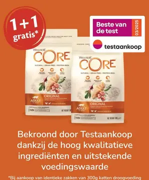 Aanbieding: Wellness Core Original Adult Katten Droogvoed