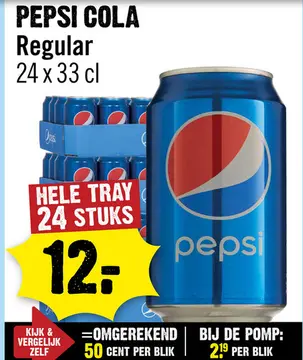 Aanbieding: PEPSI COLA Regular