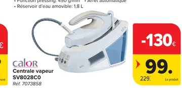 Offre: Centrale vapeur SV8028CO