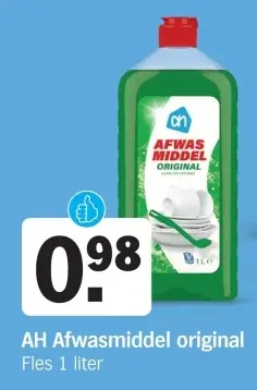 Aanbieding: Afwasmiddel original