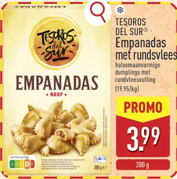 Promotie: Empanadas met rundsvlees