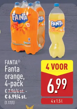 Aanbieding: Fanta orange