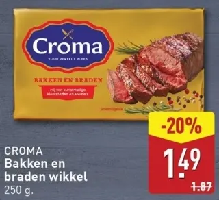 Aanbieding: Bakken en braden wikkel