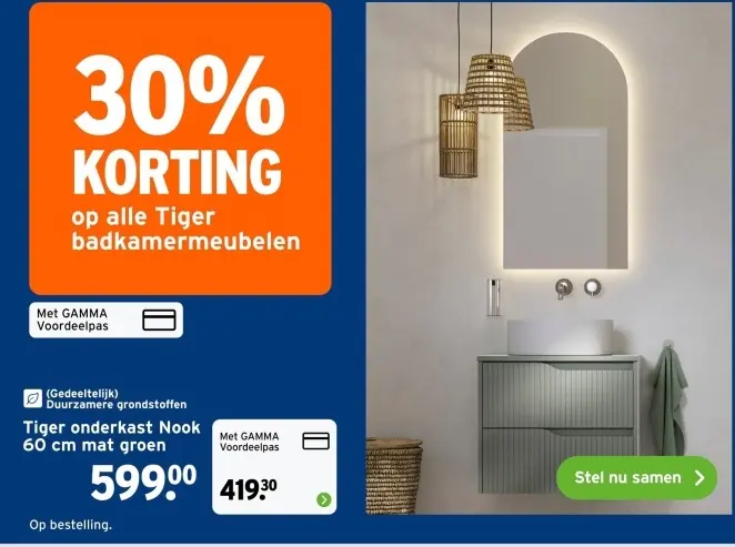 Aanbieding: Tiger onderkast Nook