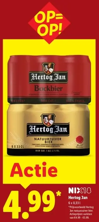 Aanbieding: Hertog Jan