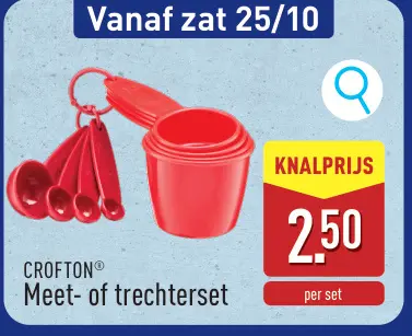 Aanbieding: Meet- of trechterset