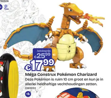 Aanbieding: Mega Construx Charizard