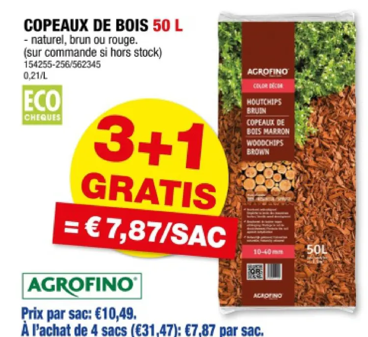 Offre: Copeaux de bois