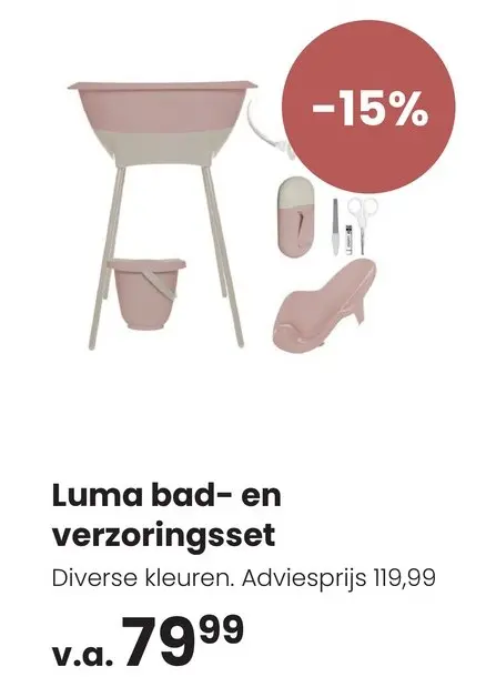 Aanbieding: Luma bad- en verzoringsset