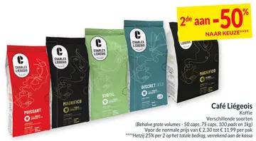 Aanbieding: Café Liégeois Koffie