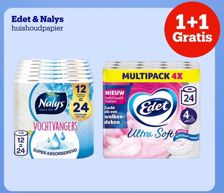 Aanbieding: Edet & Nalys huishoudpapier