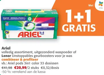 Aanbieding: Volledig assortiment (excl. waspoeder)