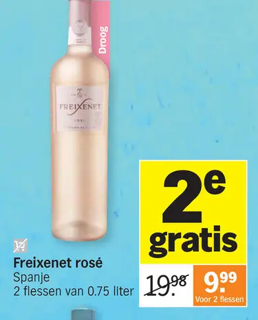 Promotie: Freixenet rosé