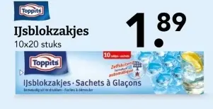 Aanbieding: IJsblokzakjes