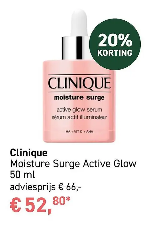 Aanbieding: Moisture Surge Active Glow