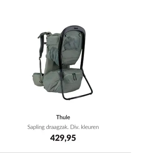 Aanbieding: Sapling draagzak