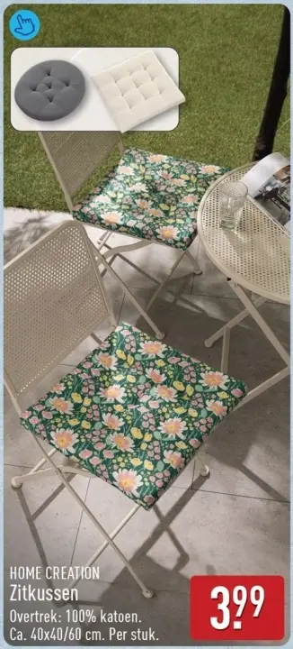 Aanbieding: Zitkussen