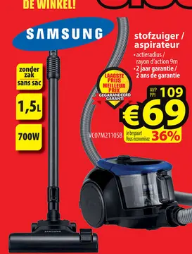 Aanbieding: stofzuiger / aspirateur