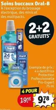 Offre: Soins buccaux Oral-B