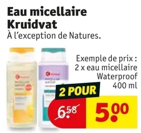 Offre: Eau micellaire