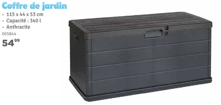 Offre: Coffre de jardin