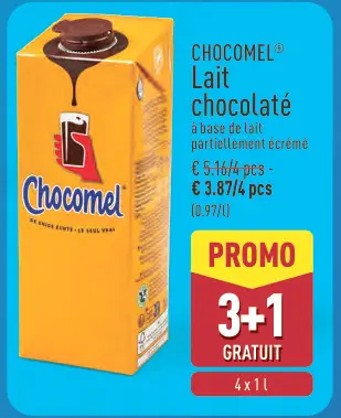 Offre: Lait chocolaté