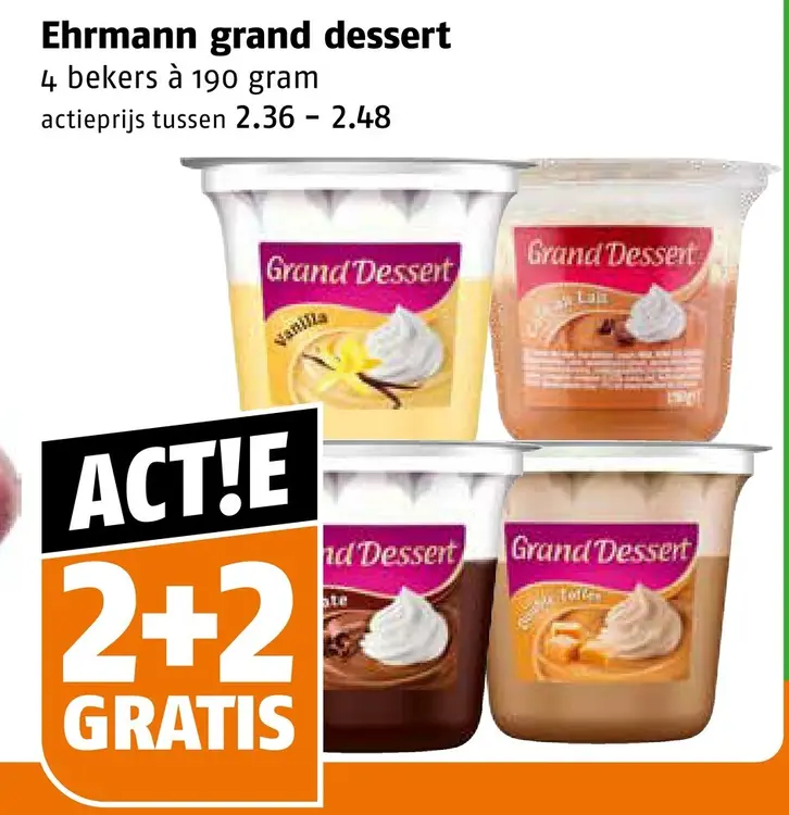 Aanbieding: grand dessert