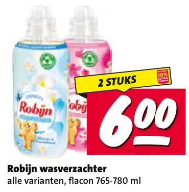 Aanbieding: Robijn wasverzachter