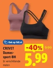 Aanbieding: Dames-sport-BH