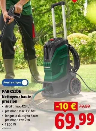 Offre: Nettoyeur haute pression