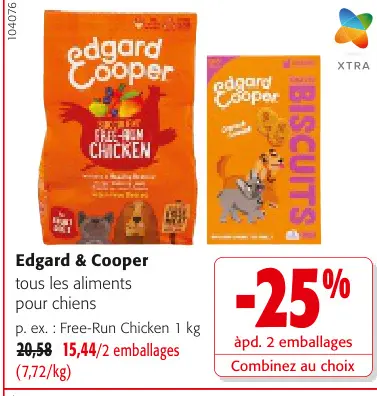 Offre: Tous les aliments pour chiens