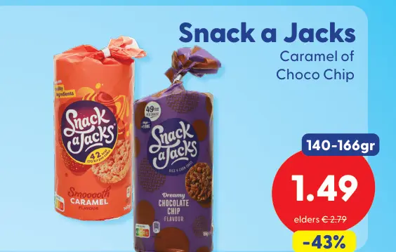 Aanbieding: Snack a Jacks