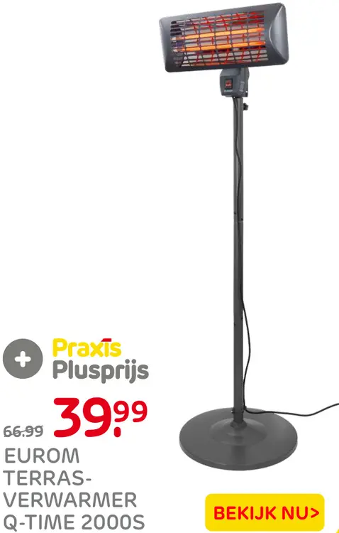 Aanbieding: Terrasverwarmer Q-time 2000S