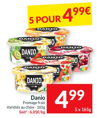 Offre: Danio Fromage frais