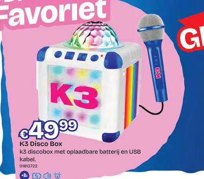 Aanbieding: K3 Disco Box