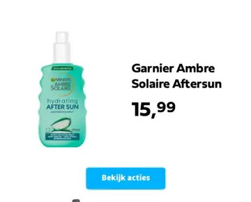 Aanbieding: Garnier Ambre Solaire Aftersun