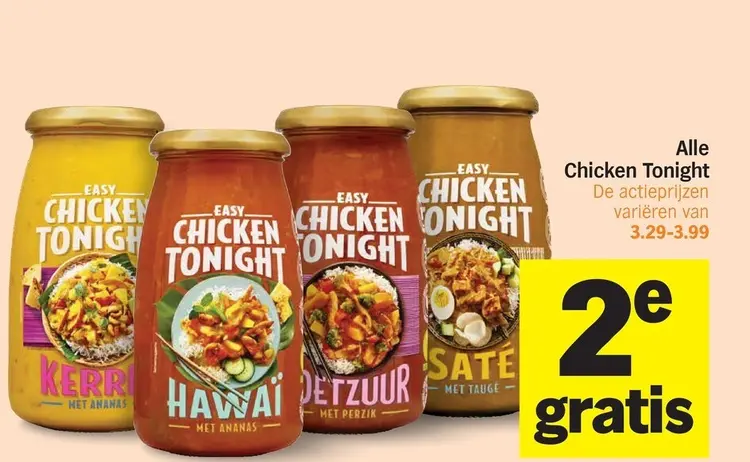 Aanbieding: Alle Chicken Tonight