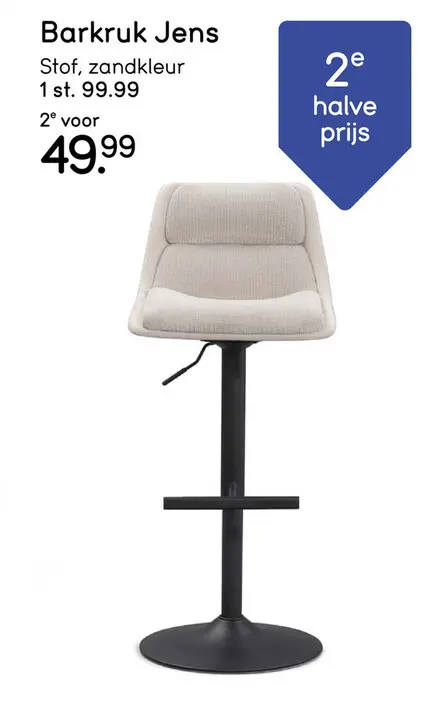 Aanbieding: Barkruk Jens