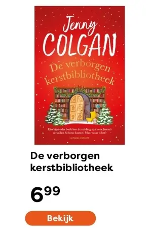 Aanbieding: De verborgen kerstbibliotheek