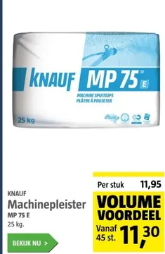 Aanbieding: Machinepleister