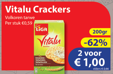 Aanbieding: Vitalu Crackers