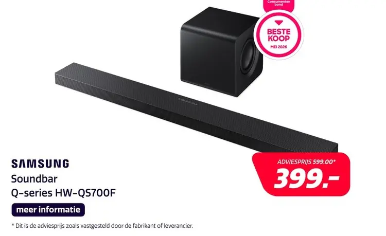 Aanbieding: Samsung Q-series HW-QS700F (2025)