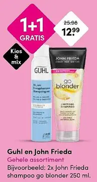 Aanbieding: Guhl en John Frieda